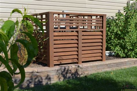 outdoor air conditioner unit enclosure